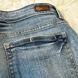 PAIGE Jimmy Jimmy Classic Denim Jeans with Lived-In Look